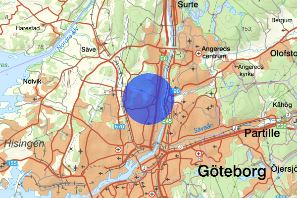 Skälltorp 22 oktober 07.07, Försvunnen person, Göteborg