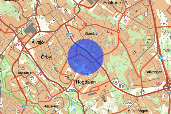 Bandhagen 22 oktober 22.50, Mord/dråp, försök, Stockholm