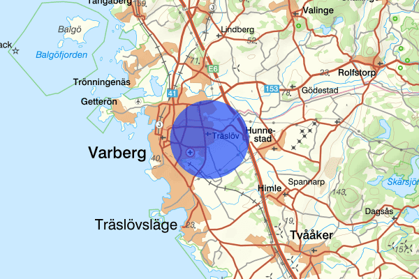 Erlandsgården 23 oktober 10.04, Brand, Varberg