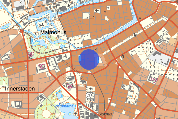 Södra Förstadsgatan 23 oktober 14.47, Skadegörelse, Malmö