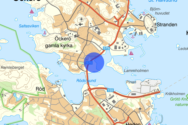 Hönövägen 23 oktober 18.40, Trafikolycka, Öckerö