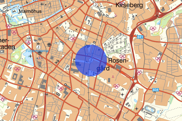 Rosengård 24 oktober 02.54, Brand, Malmö
