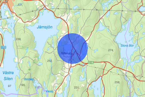 Sillerud 24 oktober 06.39, Trafikolycka, Årjäng