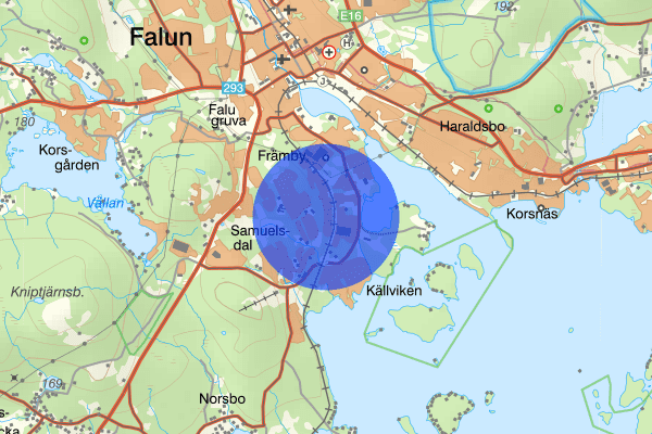 Källtorp 24 oktober 10.06, Våld/hot mot tjänsteman, Falun