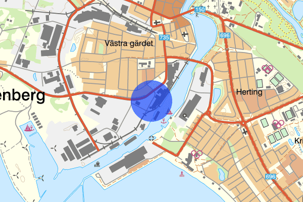 Hamngatan 24 oktober 12.22, Rattfylleri, Falkenberg