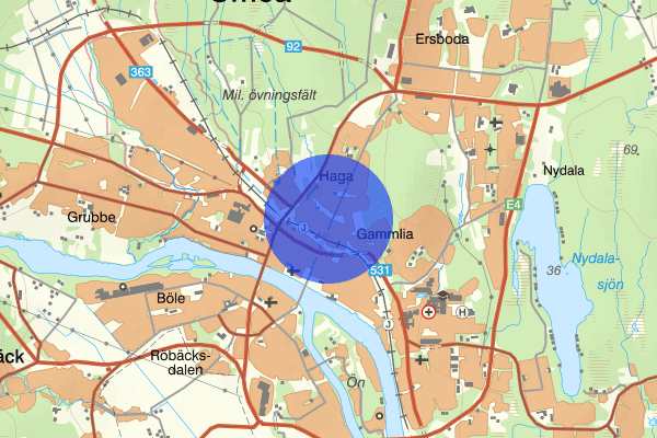 Haga 24 oktober 12.15, Övrigt, Umeå