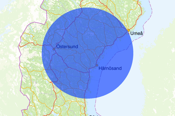 Västernorrlands län 26 oktober 11.55, Trafikkontroll, Västernorrlands län