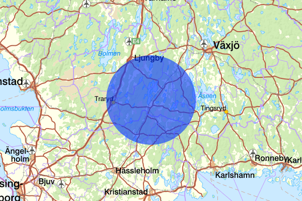 26 oktober 22.41, Rattfylleri, Älmhult