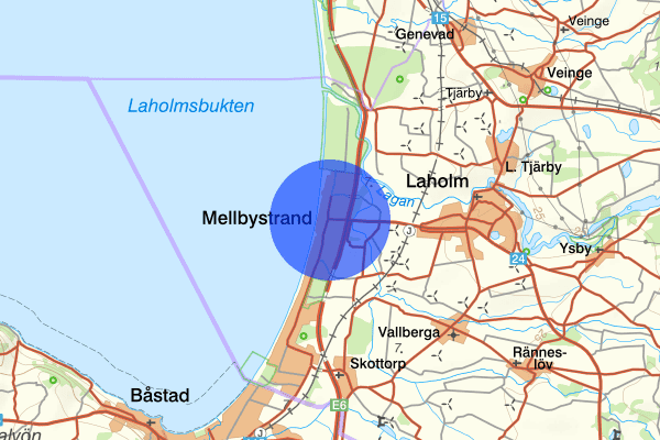 Mellbystrand 27 oktober 11.17, Rattfylleri, Laholm