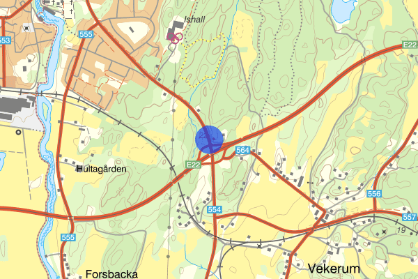 Viadukten E22 28 oktober 20.33, Trafikolycka, Karlshamn