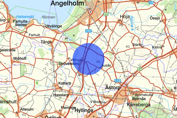 Södra Varalöv 29 oktober 00.35, Stöld/inbrott, Ängelholm