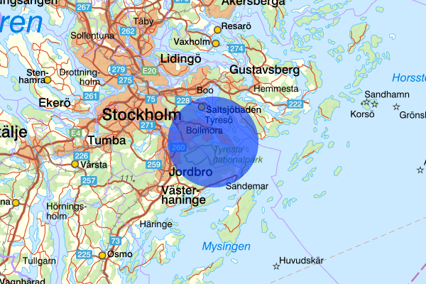 29 oktober 17.35, Misshandel, Tyresö
