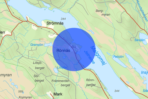Rönnäs 30 oktober 08.13, Trafikolycka, vilt, Vilhelmina