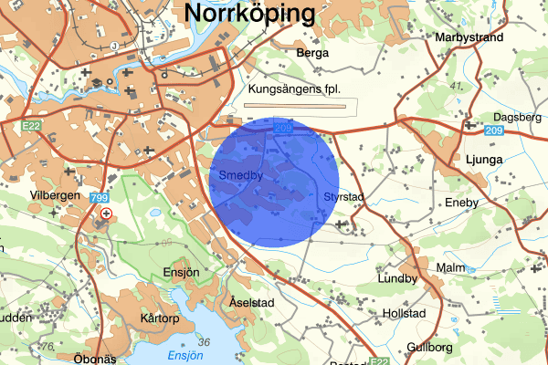 Rambodal 30 oktober 16.18, Trafikolycka, personskada, Norrköping