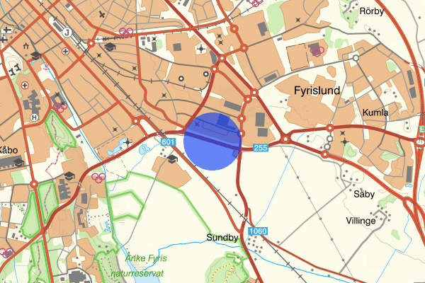 Kungsängsleden 30 oktober 18.58, Trafikolycka, Uppsala