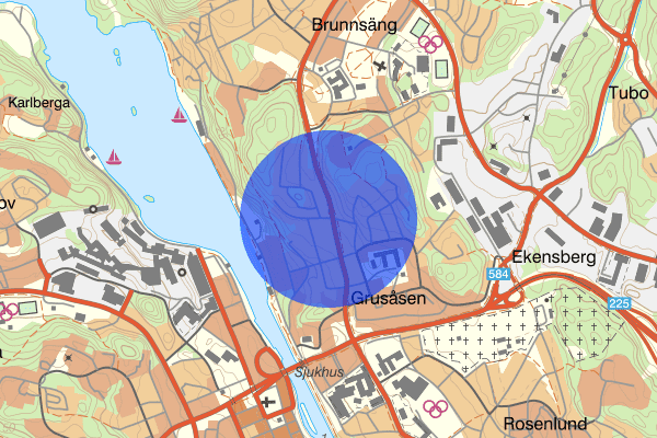 Birkavägen 31 oktober 14.43, Brand, Södertälje