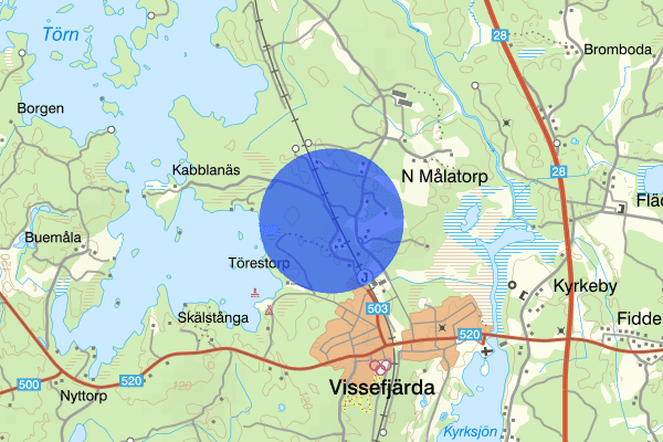 Järnvägsgatan 31 oktober 23.13, Rattfylleri, Emmaboda