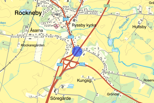 Rockneby E22 01 november 13.19, Trafikolycka, Kalmar