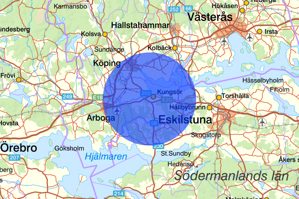 01 november 18.01, Trafikolycka, vilt, Kungsör