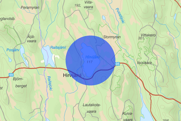 Hirvijärvi 02 november 11.59, Trafikolycka, Övertorneå