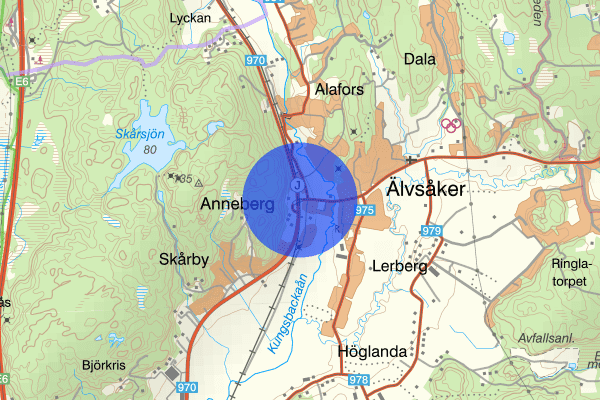 Anneberg 03 november 07.37, Trafikolycka, Kungsbacka