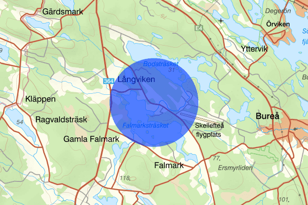 Östra Falmark 03 november 09.36, Trafikkontroll, Skellefteå