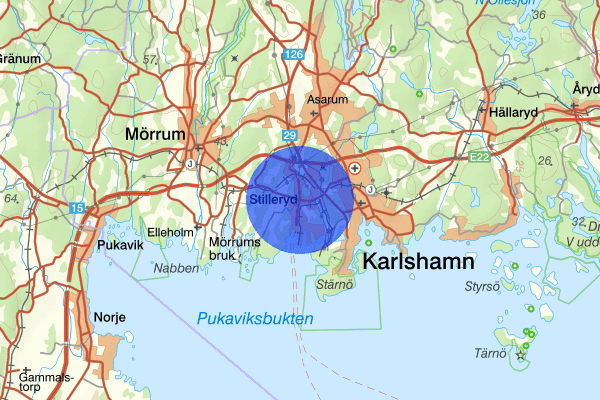 Stilleryd 03 november 10.29, Trafikolycka, Karlshamn