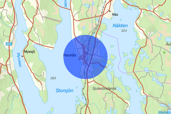 Hackås 03 november 18.44, Trafikolycka, Berg