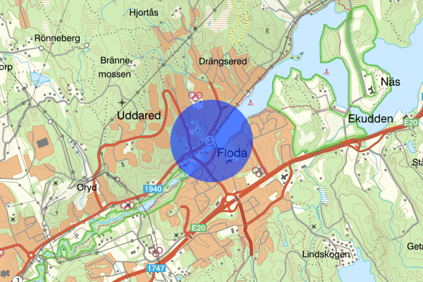 Floda 04 november 08.14, Trafikolycka, Lerum