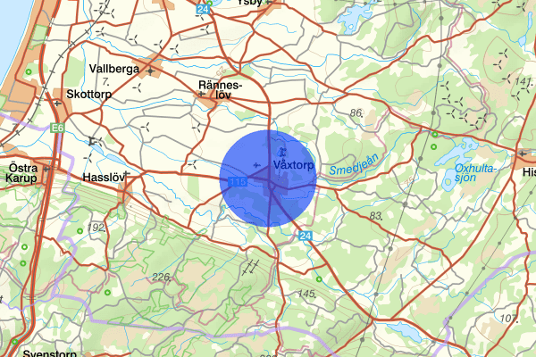 Våxtorp 04 november 09.51, Trafikolycka, Laholm