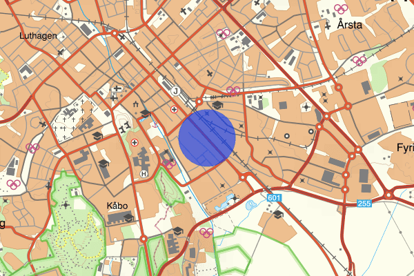 Kungsgatan 04 november 15.36, Trafikolycka, personskada, Uppsala