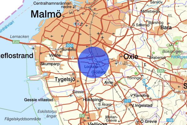 Lockarp 05 november 00.19, Stöld, Malmö