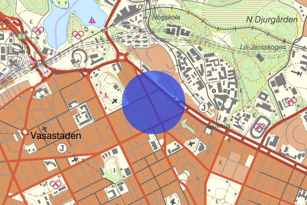 Birger Jarlsgatan 05 november 12.36, Brand, Stockholm