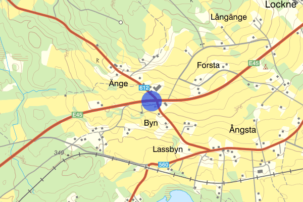 Ångsta Byn E45 vägskäl 05 november 20.14, Trafikolycka, Östersund