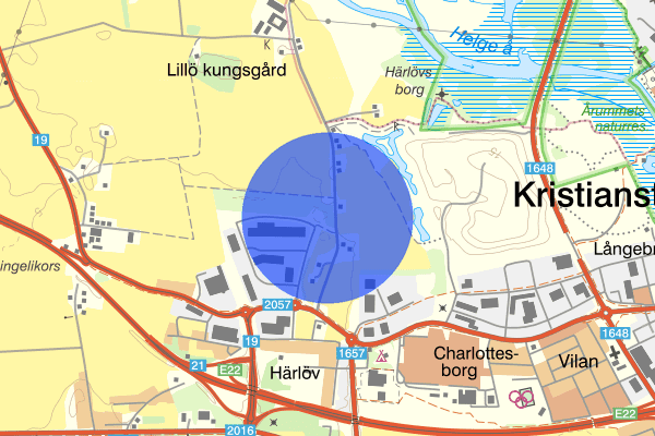 Lillövägen 06 november 00.18, Brand, Kristianstad