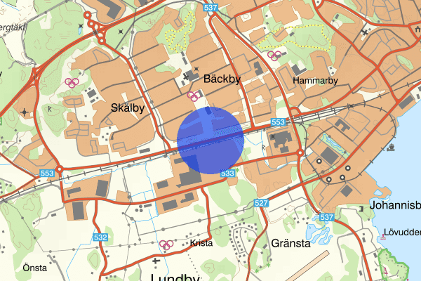 Köpingsvägen 05 november 23.25, Rattfylleri, Västerås