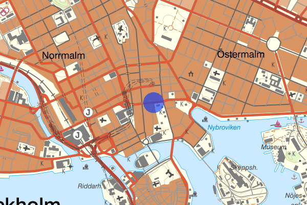 Hamngatan 06 november 02.10, Misshandel, Stockholm