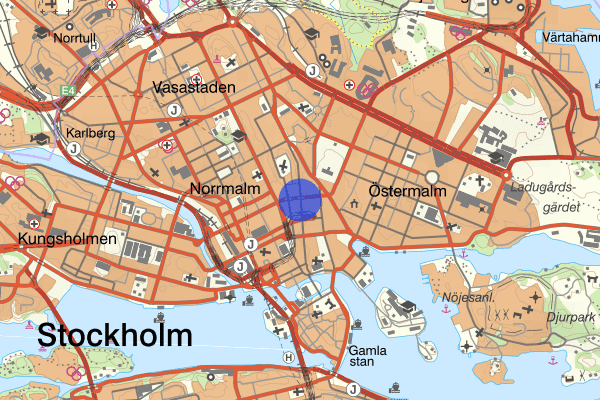 Kungsgatan 06 november 03.16, Misshandel, Stockholm