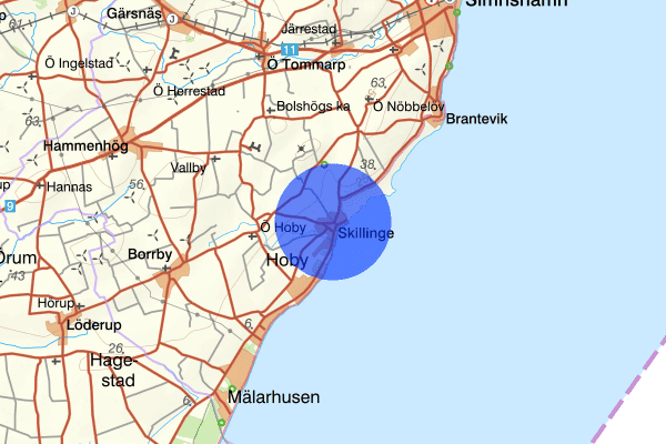 Skillinge 06 november 16.25, Försvunnen person, Simrishamn