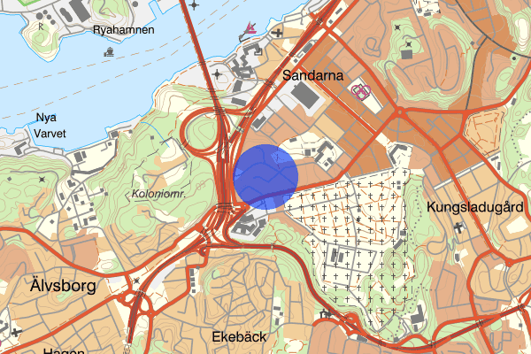 Orustgatan 08 november 13.53, Farligt föremål, misstänkt, Göteborg