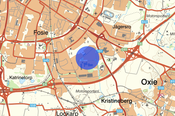 Kantyxegatan 10 november 01.35, Arbetsplatsolycka, Malmö