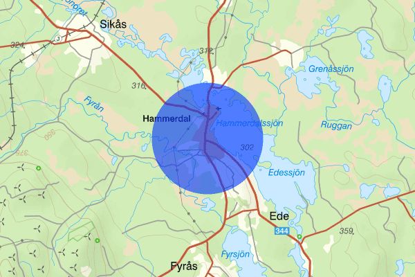 Hammerdal 10 november 09.35, Trafikolycka, singel, Strömsund