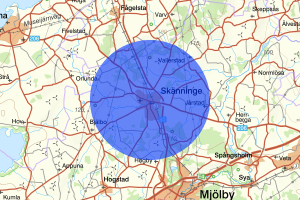 Skänninge 10 november 15.44, Trafikolycka, Mjölby