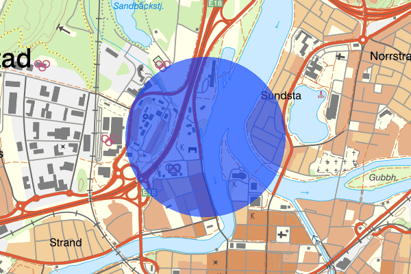 Sandbäcksgatan 10 november 16.11, Trafikolycka, Karlstad
