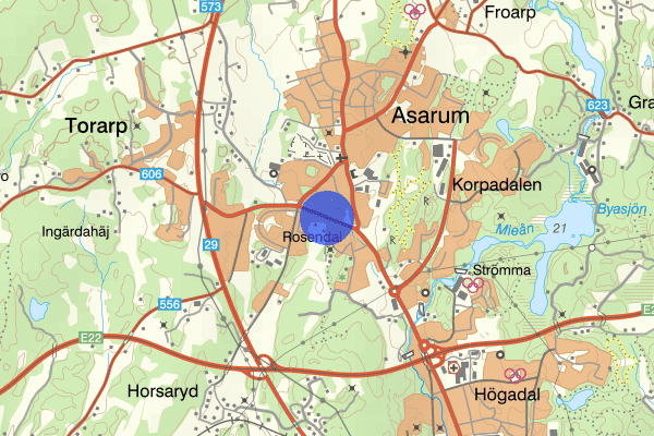 Mejerivägen 11 november 06.22, Trafikolycka, Karlshamn