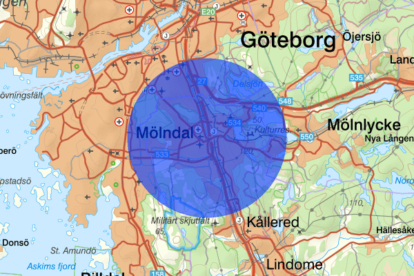 Mölndal 11 november 06.39, Trafikolycka, Mölndal