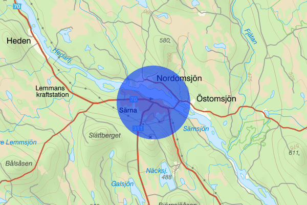 Särna 11 november 07.27, Trafikolycka, personskada, Älvdalen
