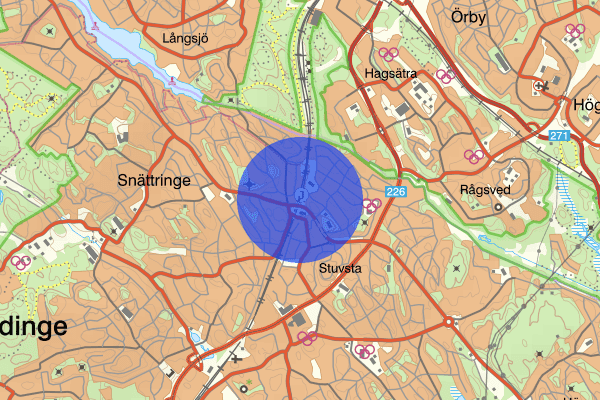 Stuvsta 11 november 15.17, Trafikbrott, Huddinge