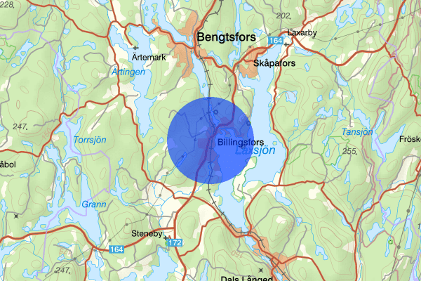 Billingsfors 11 november 19.30, Brand, Bengtsfors