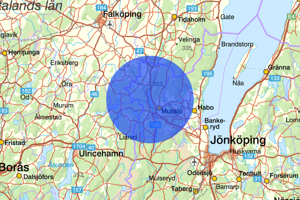  11 november 20.51, Rattfylleri, Mullsjö